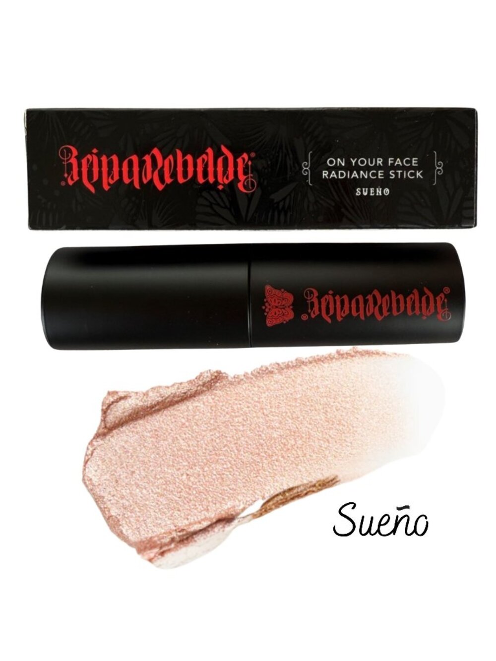 Reina Rebelde On Your Face Radiance Stick Sueno Holiday Glow Highlight